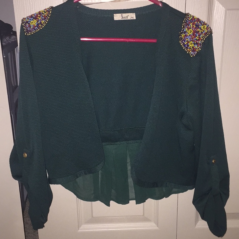 3 for 20$💥 green short blazer